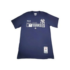 Majestic Men’s NY Yankees T-shirt Sz S Blue Authentic Collection C30-68