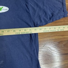 VIntage eBay Promo Shirt Mens XL Blue I’d Rather Be Trading on eBay Y2K Distress