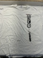 Square Enix Tomb Raider Yazbek White T-Shirt Sz. XL
