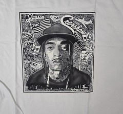 The Marathon Clothing Nipsey Hussle Crenshaw T-Shirt Men’s XL White Short Sleeve