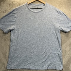 Faherty Shirt Mens XL Blue Cloud Cotton Pima Modal Heather Crewneck T-Shirt