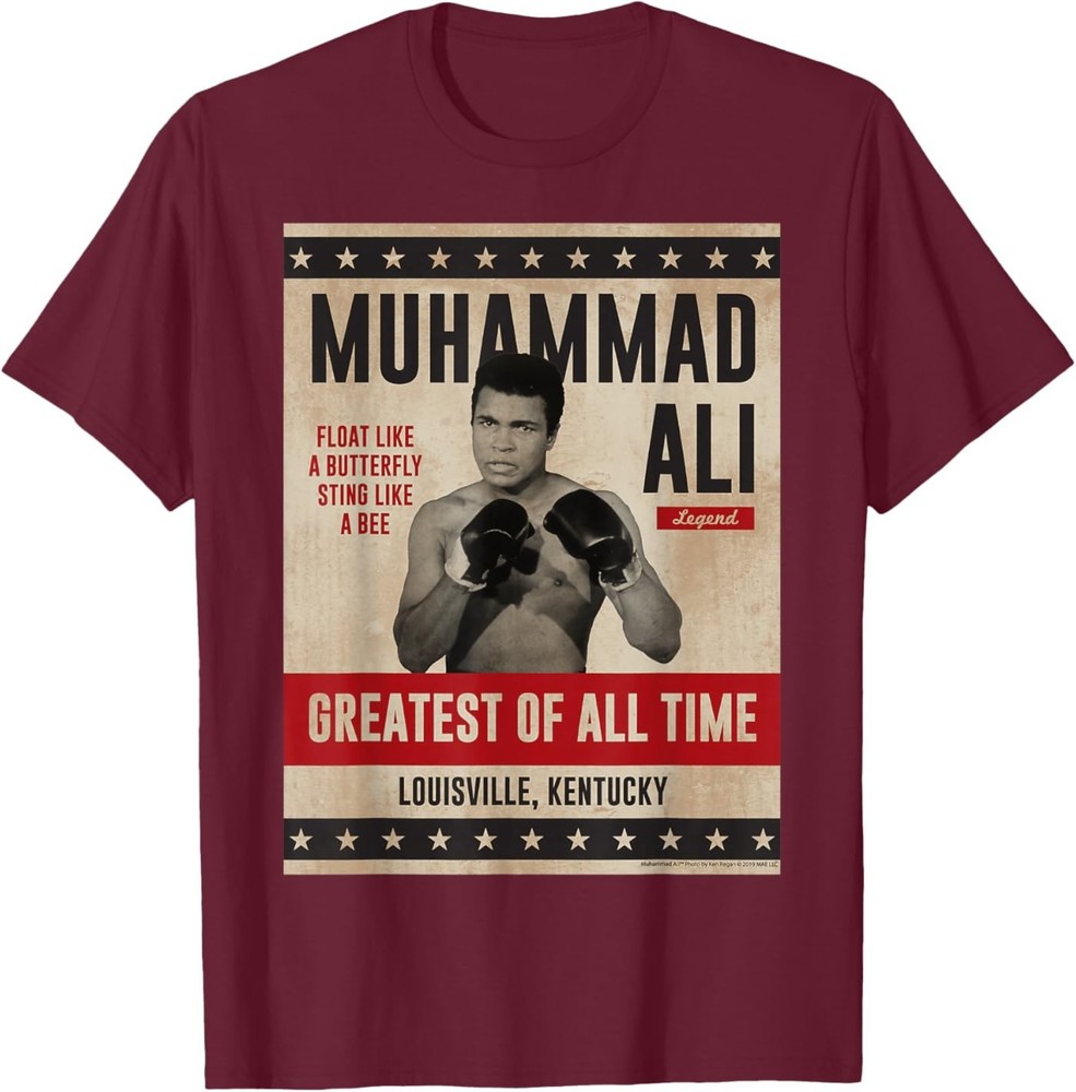 Muhammad Ali – Ali Poster T-Shirt