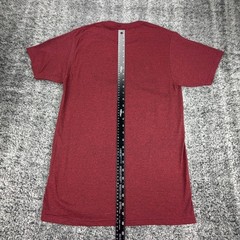 NEW Dr Pepper Logo Men’s M Red Heather T-Shirt Tee Luv Graphic Cotton Blend