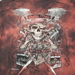 The Mountain Shirt Mens XL Red Short Sleeve Tie Dye