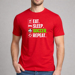 Soccer Shirt Funny Sarcastic Soccer Routine Art Graphic Men Boys Sport Fan