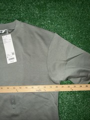 Uniqlo U AIRism Cotton Oversized T-Shirt Green Small