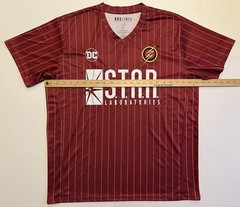 The Flash Barry Allen Soccer Jersey Size XL DC Comics BoxLunch Star Labs