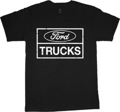 Ford Trucks T-shirt Mens Ford F-150 F-250 Parts Gifts Accessories Mens Tee Shirt