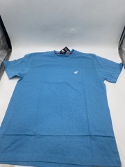 PACIFIC POLO CLUB MEN’S SHORT SLEEVE TEE SHIRT – SIZE: MEN L – CYAN