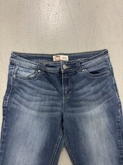 Lei Womens Y2K Bootcut Jeans Denim Blue Size 13 Long