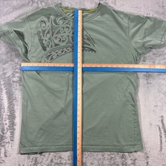 Wild Kiwi T-Shirt Mens XXL Green Aotearoa New Zealand Graphic Cotton Tee Faded