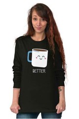 Relationship Cute Couples Adorable Gift Long Sleeve Tshirt for Men or Women