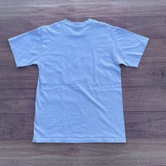 Vintage 90s RARE Corgi Great Britain Animal Dog Breed Shirt Size M Sky Blue Tee