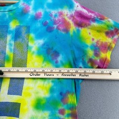 2018 Super Bowl LII Tie Dye T-Shirt Bud Light Graphic Tee SZ L Football NFL