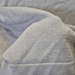 Collars & Co Cotton Silk T Shirt Mens 3XL Gray Comfort Knit Luxury Stretch New