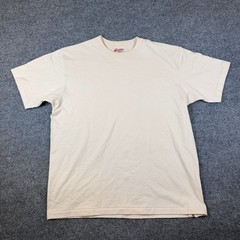 Bronson MFG Tubular T Shirt Mens XL Apricot Short Sleeve Heavyweight