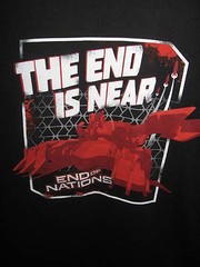 End Of Nations Video Game Comics Trion Worlds Combat The End Is Near T Shirt Lg