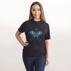 ‘Mystic Moon Moth’ Unisex T-Shirt – 100% Cotton (S-XXL) (TA060037)
