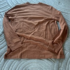 George Men’s Crew Neck Long Sleeve T-Shirt Adobe Brown Size L (42-44) NWT