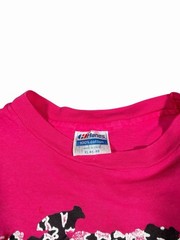 Vintage Distressed Thrashed Pink Ben and Jerry’s Ice Cream Graphic Shirt Size L
