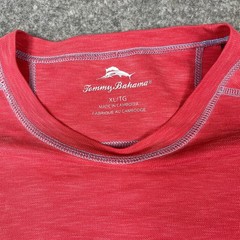 Tommy Bahama Paradise Around Tee T Shirt Mens XL Short Sleeve Red