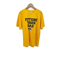University Of Missouri T-Shirt Men’s Large Gold Future Tiger Dad Mizzou Tigers