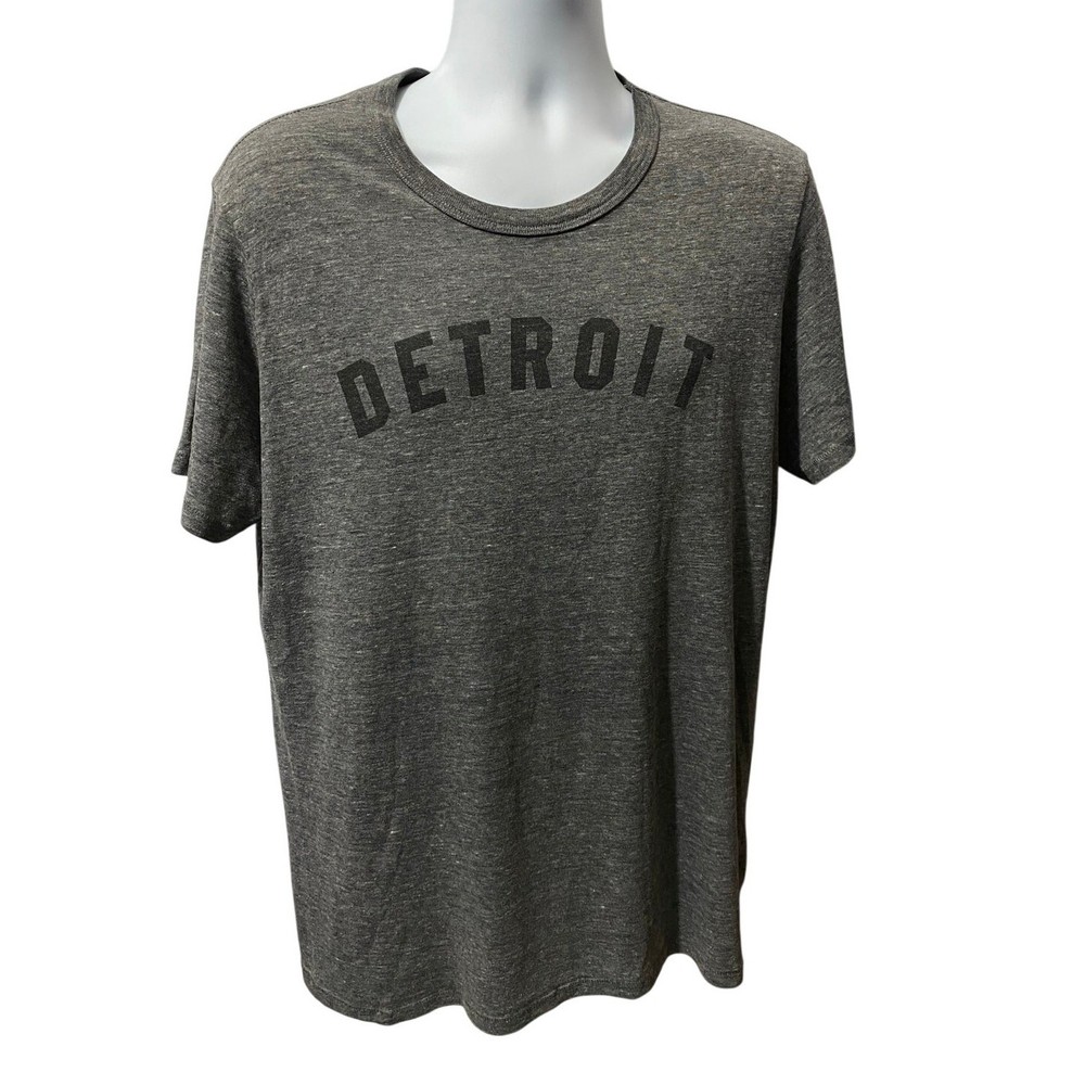 PURE DETROIT GRAY SHIRT — Since 1998 Heritage Graphic Tee Men’s 2XL