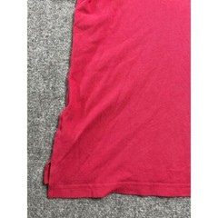 Disney Park Men’s Red T-Shirt Short Sleeve Collared Neck Size L