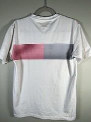 Tommy Hilfiger Men’s Size Small Flag Colorful Short Sleeve T-Shirt 100 Cotton S