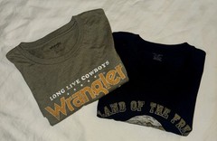 Wrangler Graphic Tee Bundle XXL NWT Cowboy Americana Shirts