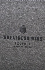 NEW GREATNESS WINS Poly Spandex Golf Shirt SOMERSET HILLS COUNTRY CLUB 2XL Gray