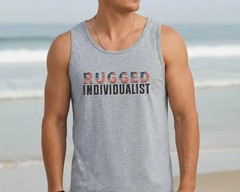 rugged individualist mens tank top