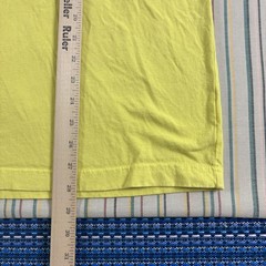 Howler Bros Shirt Mens Large Yellow Surf Monkey Logo Pocket Graphic Beach Tee