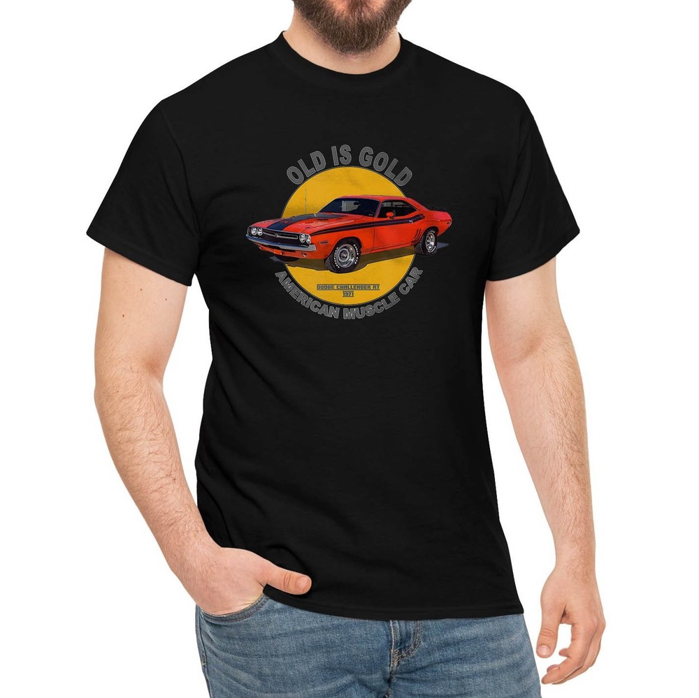 Challenger Rt American Muscle Car 60S 70S T-Shirt