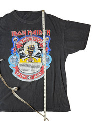 Iron Maiden Vintage T-Shirt The First Ten Years XL 1990