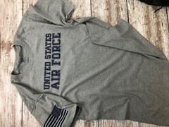 USAF T Shirt DD214 Air Force United States dd-214 Military T-shirt usaf 112G