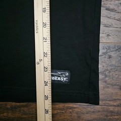 Mr. Beast Mens Small Black Tee Shirt Graphic Print