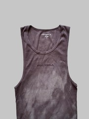 YoungLA 340 Wife Lovers Tank Top Acid Wash Brown Men’s XL NWOT