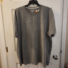 Orvis sz XXL men’s laguna short slv crew tee gray NWT 100% cotton casual