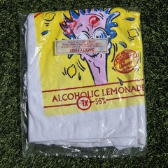 Vintage Mrs Puckers Alcoholic Lemonade T Shirt Deadstock Promo 90s Mens XL