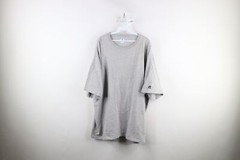 Vintage Russell Athletic Mens 3XL Distressed Blank Short Sleeve T-Shirt Gray