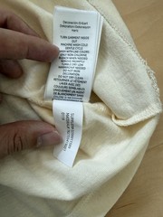 RRL Double RL Ralph Lauren Cream Cotton T shirt Mens size Medium