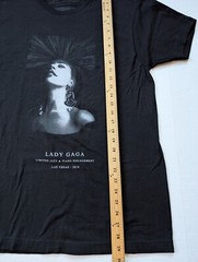 Lady Gaga Shirt Mens Large Limited Jazz & Piano Engagement Las Vegas 2019 Black
