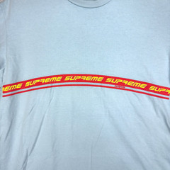 Supreme Hardgoods SS19 Tee Made in USA Blue T Shirt Men’s Size Large