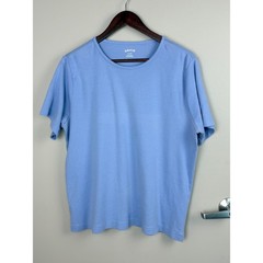 Orvis T-Shirt Mens XL Blue 100% Cotton Short Sleeve Crew Neck Basic Classic Tee