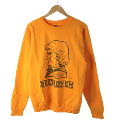Human Made x Peanuts Beethoven Sweatshirt Orange L HM24CS045 NWT Sealed Japan