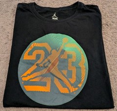 Jordan Jumpman XIII Logo Black T-Shirt Men’s Large
