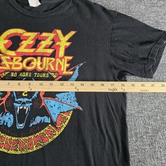 Ozzy Osbourne No More Tours Vol 2 T Shirt Black Bay Island Sportswear Sz Medium