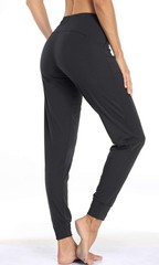 Women’s Joggers High Waist Yoga Pockets Sweatpants Sport Workout Pants Drawst…