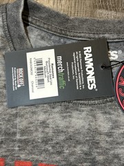 Ramones Presidential Seal Burnout T-Shirt Medium NWT Official